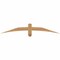 Ekena Millwork Bellingham Timber Gable Bracket, Western Red Cedar, 60"W x 10"H x 3 1/2"D x 3 1/2"F, 4/12 Pitch GBW060X10X0404BEL00SWR - alternate 1